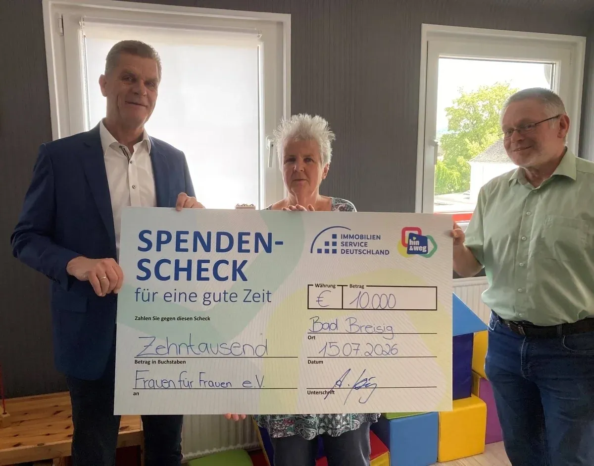 (v.l.n.r. Martin Kemper, Doris Elsweiler, Dieter Kreul)